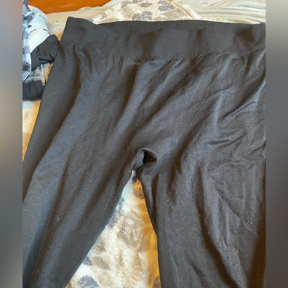 3X thermal thin strechy leggings $15